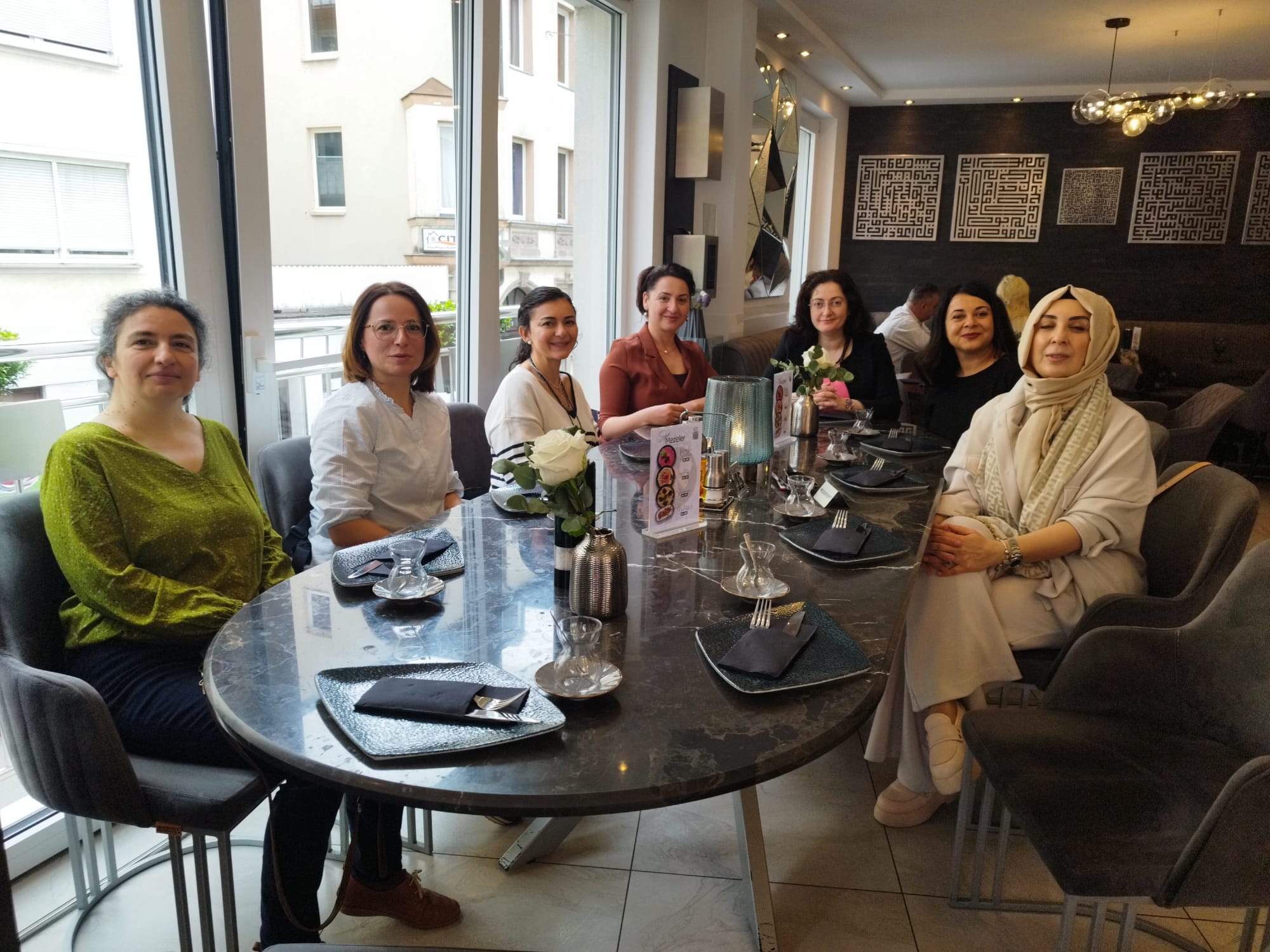 Stammtisch mit Besuch von Konsulin Fatma Taşan Cebeci